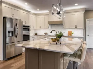 modern quartz kitchen