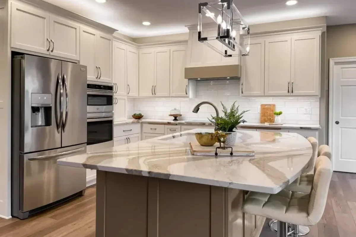 modern quartz kitchen